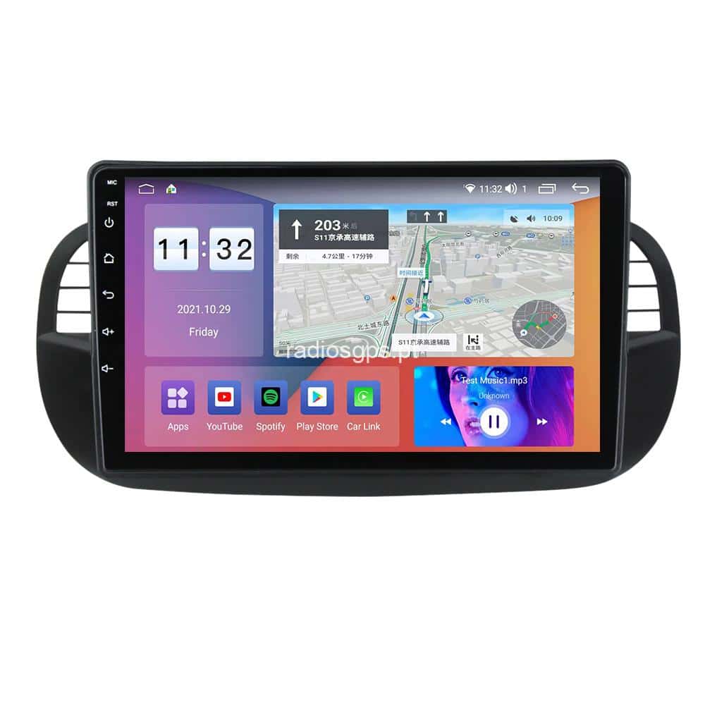 Housse De Voiture JUDANNA Pour Fiat 500 2007-2024 - Imperméable Et Anti-UV - Argent